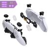 eXtremeRate Face Clicky Kit for PS5 Controller BDM 030 040 050 Face Buttons, Custom Hard Silicone Tactile Switch Dpad Action Buttons Mouse Click Kit for PS5 Controller - Without Controller
