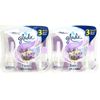 2 Packages Glade PlugIns 2.01 Oz Lavender & Vanilla 6 Total Scented Oil Refills