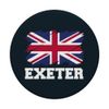Exeter UK, British Flag, Union Flag Exeter PopSockets Swappable PopGrip