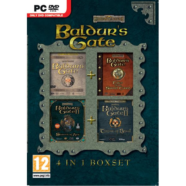 Baldur's Gate: 4 in 1 Box Set (PC DVD)