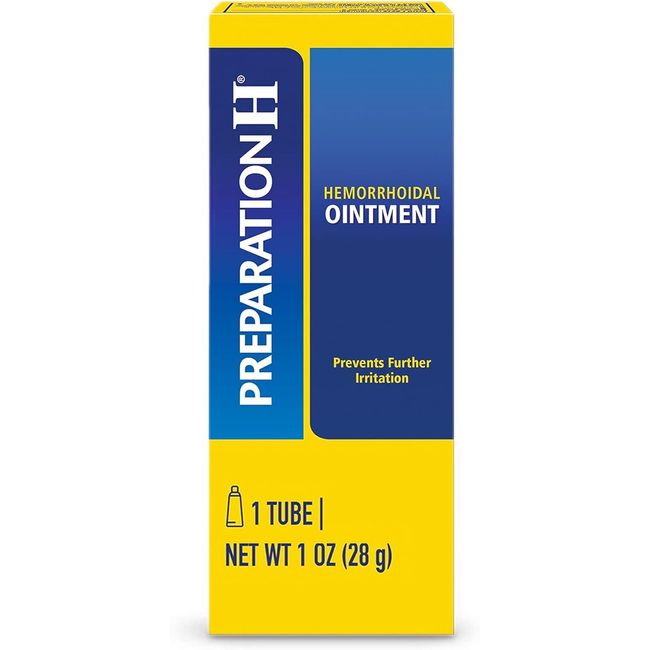 PREPARATION H Hemorrhoid Symptom Treatment Ointment, 2 Ounce (Pack of 1)