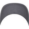 Flexfit Unisex 8888-curved Visor Cap Kape, Darkgrey, Einheitsgröße EU