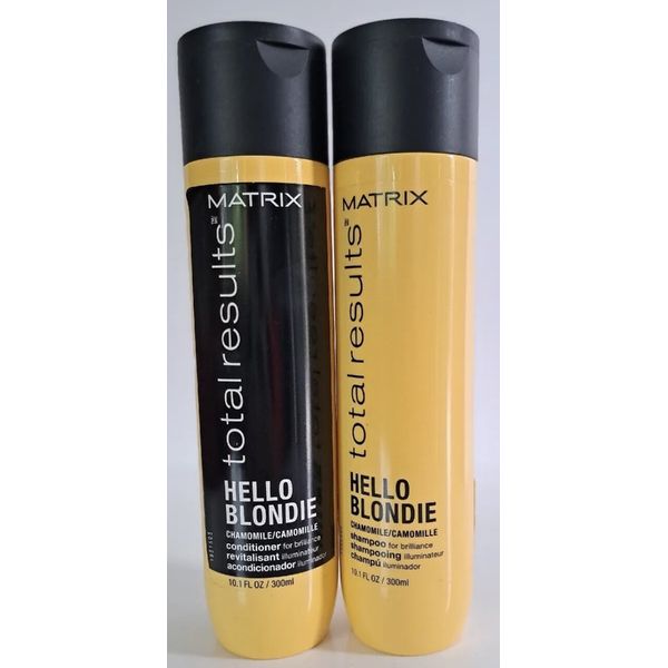 Matrix Total Results HELLO BLONDIE Chamomile Shampoo & Conditioner  - 10.1 fl oz