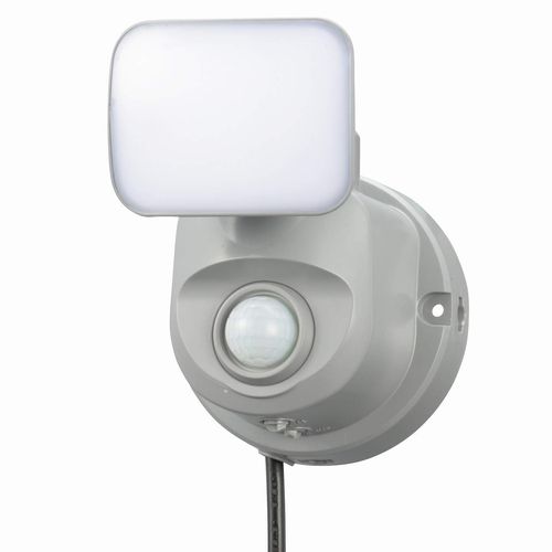 Ohm Electric Sensor Light OSE-LS400 Security Gray Main Unit: Depth 4.5 inches (11.6 cm), Main Unit: Height 5.2 inches (13.3 cm), Main Unit: Width 3.9 inches (10 cm)