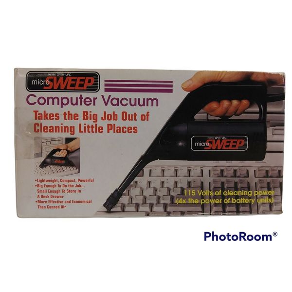 Metro Datavac PC Personal Cleaner Computer Vacuum Model MS-4C 115V  Tested