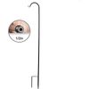 CERBIOR Adjustable Shepherd Hook, Plant Hanger with Coating Metal Hook Hangers