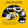 AUXITO 3157 3156 CANBUS LED Backup Reverse Light Bulbs White 6000K Error Free ED