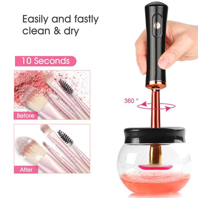 Makeup Brush Cleaner and Dryer Automatic Clean Make up Brushes