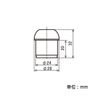 Yazaki Kako EF-1201 Φ28 Erector Rubber Cap Inner