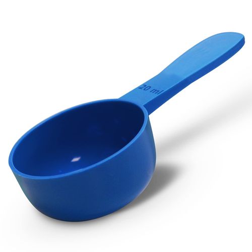 2pc Kit, RE-GEN 20ml Reusable Short Handle Plastic Measuring Spoon Scoops Dosing Spoons | Ideal for Liquids, Powders, Granules, Home, Kitchen, Catering, Healthcare, Fitness