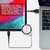 Cellet USB-C Retractable Data Cable / Sync & Charge Cord (USB-A to USB-C) 2Pack