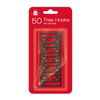 Giftmaker Set 50 Reusable Plastic Christmas Tree Bauble Hooks Hanging Decoration