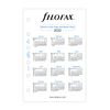Filofax Pocket Week per Page with Notes 4 Language 2022 Diary 22-68209