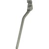Pletscher Standard Bottom Bracket Mounted Kickstand, Silver, 295mm, 20" to 28" (700c)