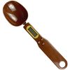 Digital Spoon Scale High Precision 500G/0.01G Measuring Spoon w/ Display (Brown)