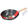 Wok - 30 cm - Wooden Handle - Non-Stick Coating