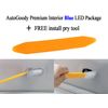 6 x Premium Blue LED Lights Interior Package Kit for Subaru Outback 00-09 + Tool