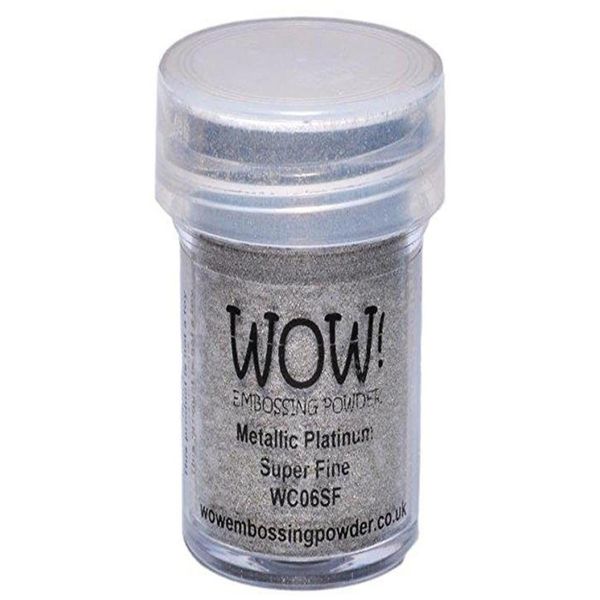 Wow Embossing Powder WOW Embossing Powder, 15ml, Platinum