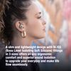 V-MODA Hexamove Lite Wireless Earbuds - Sand White