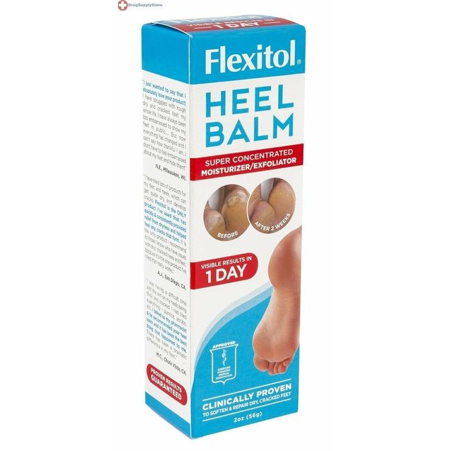 Flexitol Heel Balm 2 Ounce Tube