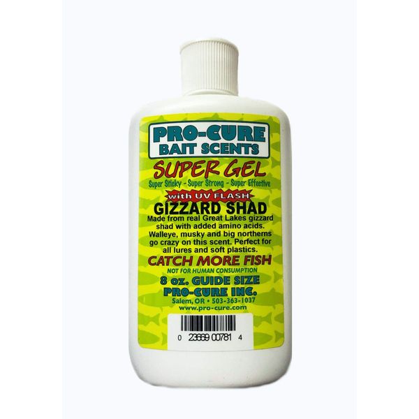 Pro-Cure Gizzard Shad Super Gel, 8 Ounce