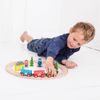 Bigjigs Rail My First Wooden Train Set - Beginner Railway Set