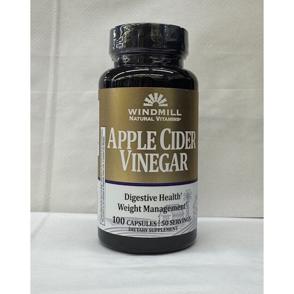Apple Cider Vinegar 100 CAPSULES  by Windmill Health