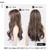 TefuRe C-8256BLK-PP Wig, Long, Wave, Pink, Wig, Small Face, Cross-Dressing