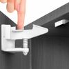 16 PACK Baby Proofing Cabinet Latch Locks - NO Screws or Drilling Required
