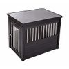 New Age Pet ecoFLEX Pet Crate/End Table, Medium, Espresso