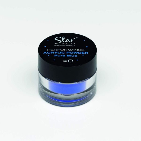 Star Nails Performance Acrylic Powder Pure Blue 5g