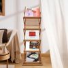 5 Layer Freestanding Magazine Rack Home Office Comic Display Organizer Stand