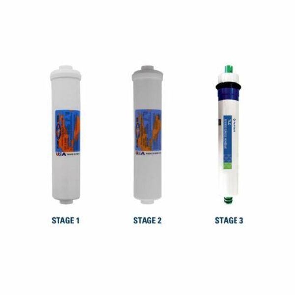 Vertex PWC-7000 Filter Replacement Kit with RO Membrane