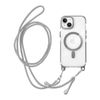 HanaRo iPhone 14/13, Gray, iPhone14, iPhone 13 Case, Magsafe Compatible Case, Strap Included