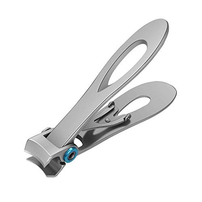 Oversized Thick Nail Clippers Wide Jaw Nail Cutter for Thick Toenails and Fingernails, Nail Clippers Stainless Steel Toenail Fingernail Clipper