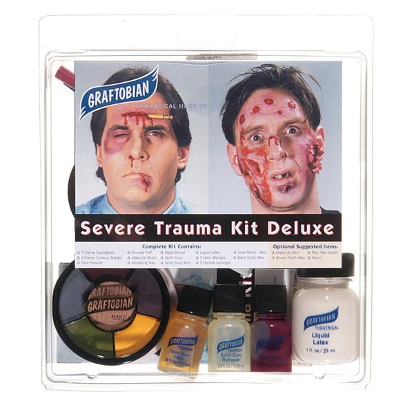 Graftobian Deluxe Severe Trauma Special FX Makeup Kit