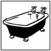 Soap Fix Relief Inserts, Hearts/Bathtub