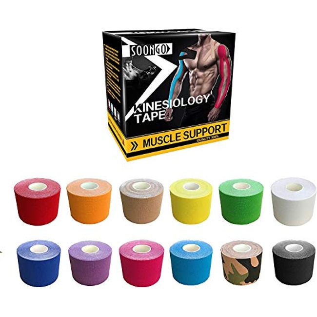 FSA-Approved Heali Pro Kinesiology Tape Infused with Magnesium and