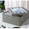 Foldable Decorative Cardboard Box (37 x 28 x 13 cm, Black)
