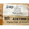 Genuine OEM Whirlpool Dryer Heating Element Kit 4391960