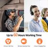 Trucker Bluetooth 5.3 Wireless Headset With Noise Cancelling Mic For Phones PC