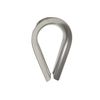 1/8" Stainless Steel Wire Rope Thimble for Cable Rail Eye Rigging - 8 Pack