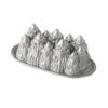 Nordic Ware Alpine Forest Loaf, Sparkling Silver, 6 Cup