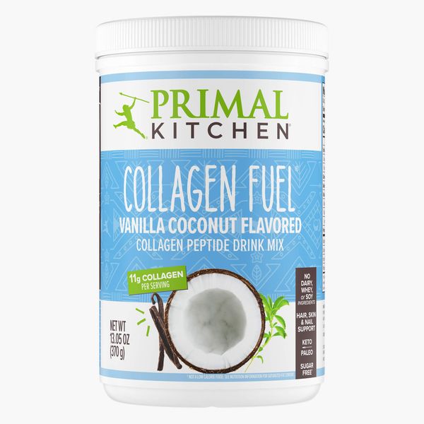 Primal Kitchen Collagen Fuel Collagen Peptide Drink Mix, Vanilla Coconut, No Dairy Coffee Creamer and Smoothie Booster, 13.1 Ounces