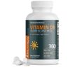Bronson Vitamin D3 10,000 IU High Potency, 360 Tablets