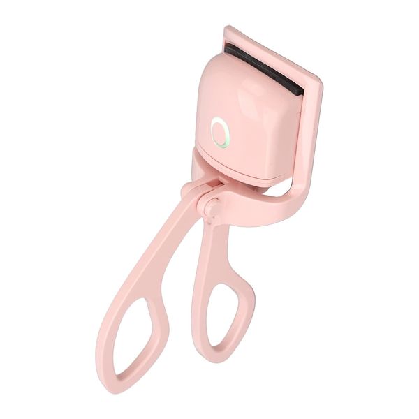 Heated Eyelash Curler, Rechargeable Heated Eyelash Curler, Curling Lash Lift Machine with Silicone Pad with 2 Temperature Modes Eyelash Tool, Long Lasting Naturally Eyelashes