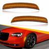 For 2015-2023 Chrysler 300 Front Bumper Side Marker Lights Amber Left & Right 2X