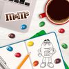M&M'S Peanut Chocolate Candy Sharing Size 3.27-Ounce Pouch 24-Count Box