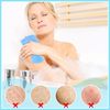 6 Pack African Net Sponge Exfoliating Glove Set, 3 Bath Sponge Body Scrubber Back Scrubber and 3 Pairs Exfoliating Gloves for Skin Smoother