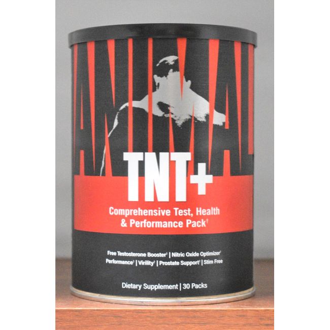 Animal TNT+ Test Booster & Performance Pack 30 Packs Universal Nutrition PAK